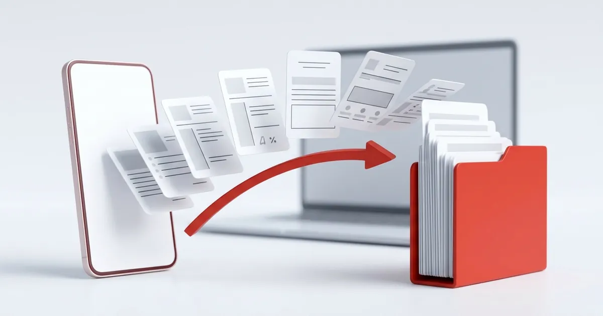 Chuyển ảnh sang PDF nhẹ, rõ nét trên điện thoại, máy tính
