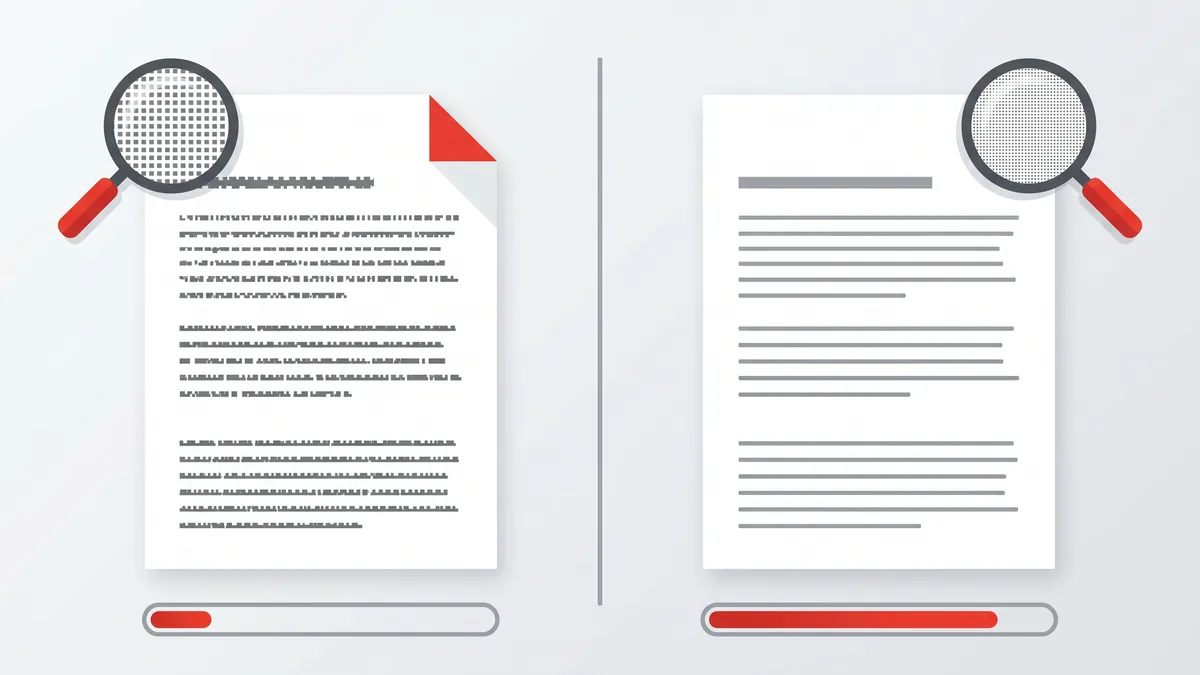 Mức DPI khác nhau ảnh hưởng tới độ nét và dung lượng file PDF