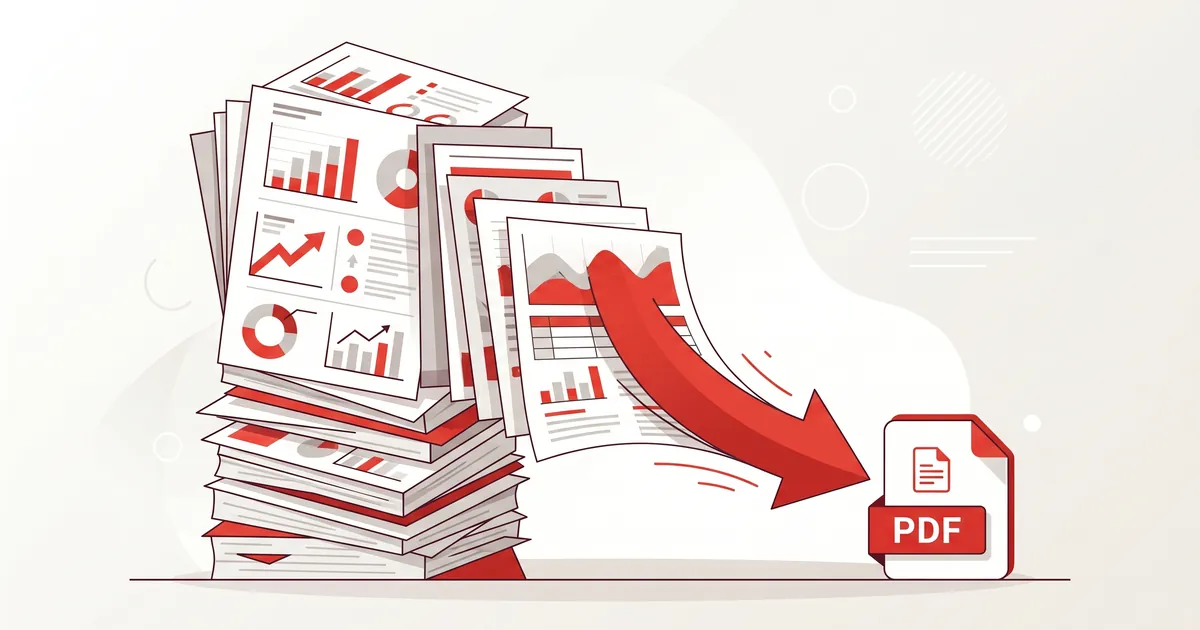 Nén PDF báo cáo 6 tháng đầu năm gọn nhẹ để trình và gửi