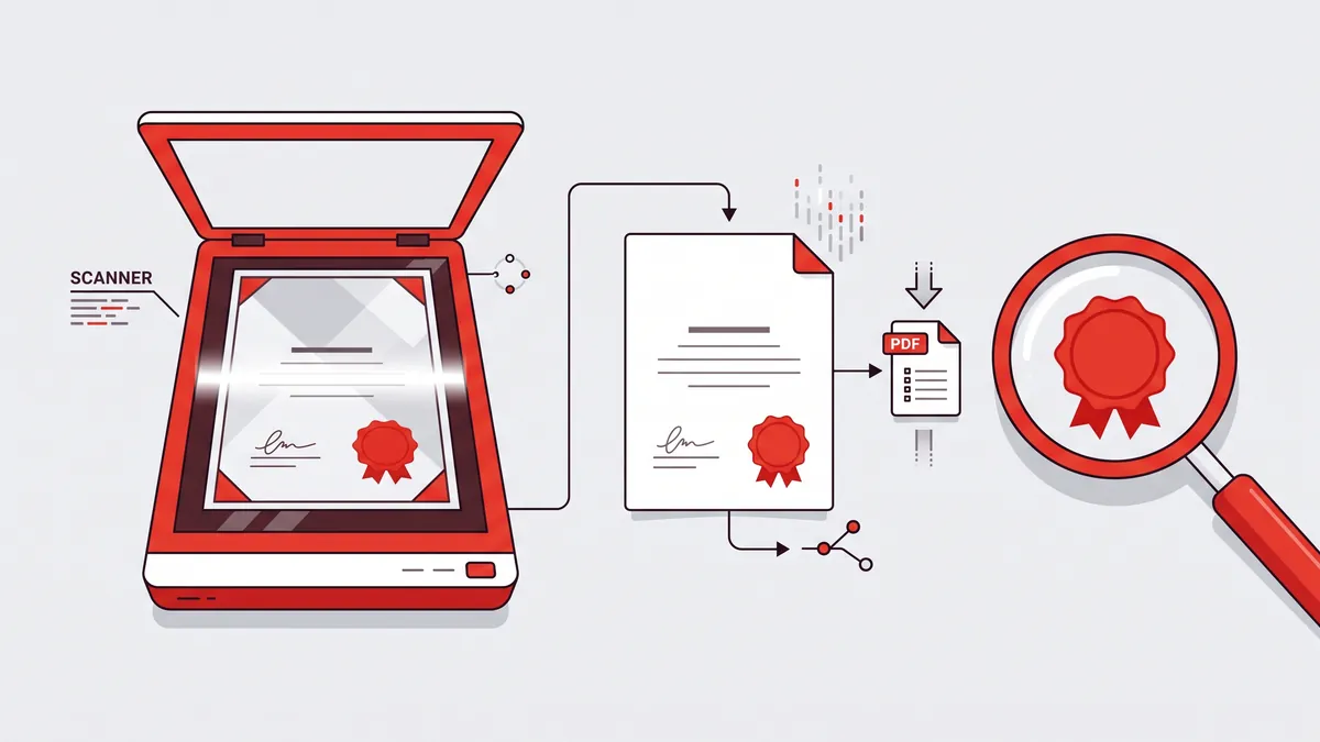 Scan và nén PDF bảng điểm, bằng cấp cho hồ sơ du học