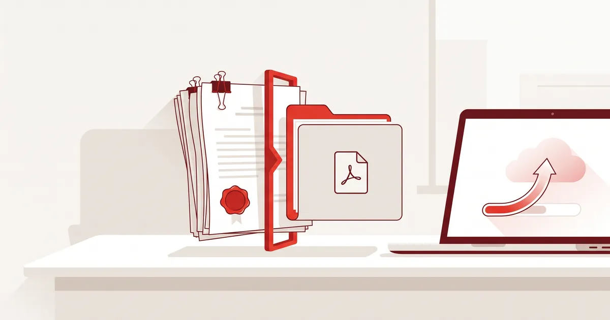 Nén PDF hồ sơ dự thầu qua mạng nhẹ và đúng dung lượng