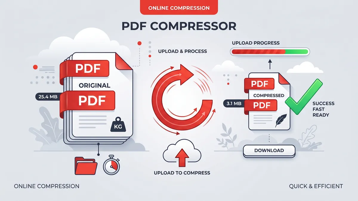 Chọn mức nén PDF phù hợp cho từng loại giấy tờ nhập học