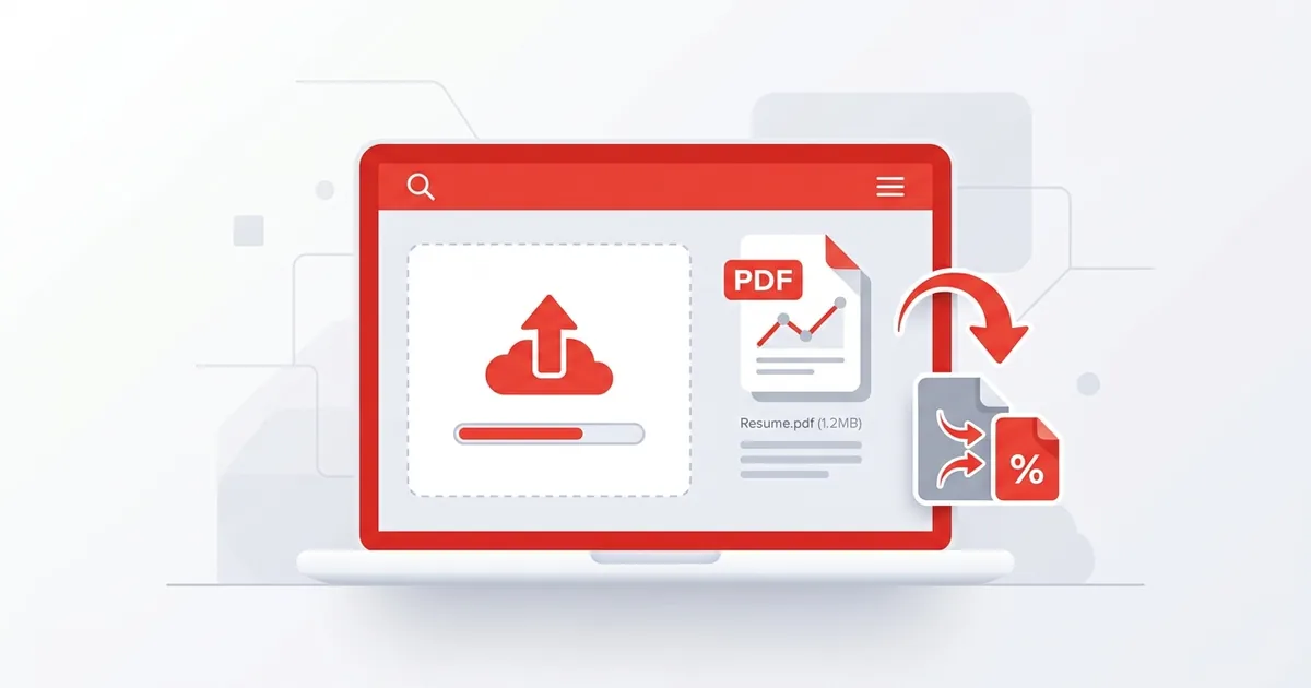 Nén PDF nộp hồ sơ xin việc online gọn nhẹ dễ qua cổng tuyển dụng