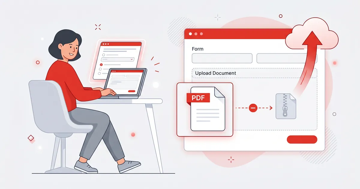 Nén PDF để nộp qua Google Form không bị báo vượt dung lượng