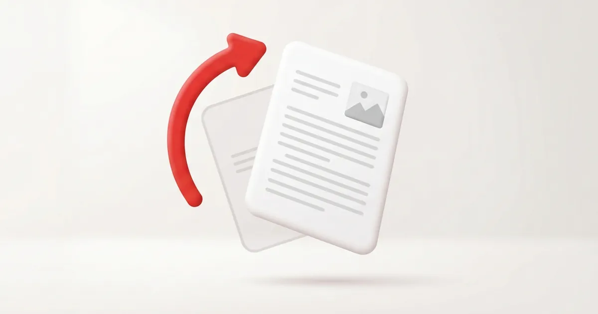 Xoay file PDF bị ngược và lưu lại hẳn theo chiều đúng